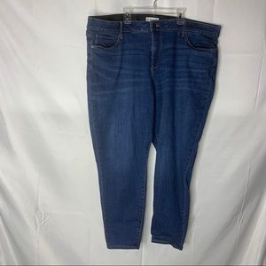 ava and viv size 24 jeans skinny medium wash GUC